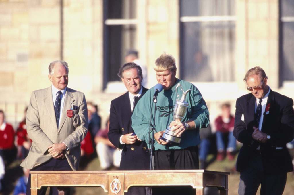 今年の全英オープン出場を断念した1995年王者のジョン・デーリー　写真・Getty Images